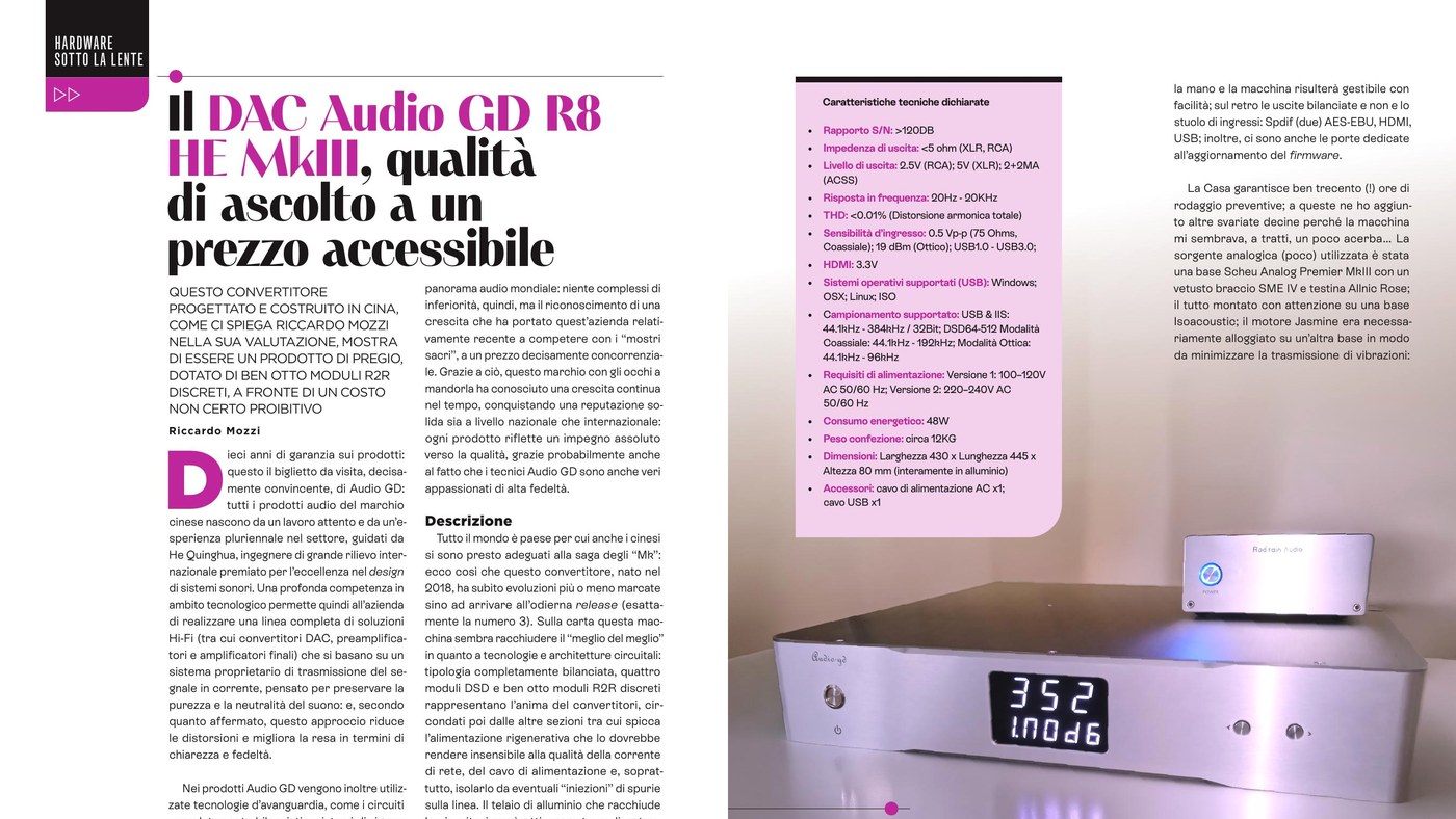 Audio-GD R8 HE MkIII converter